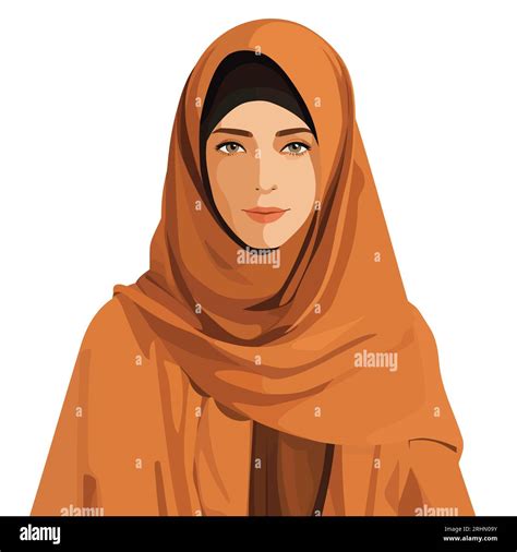 Muslim Woman Vector Flat Minimalistic Isolated Stock Vector Image And Art