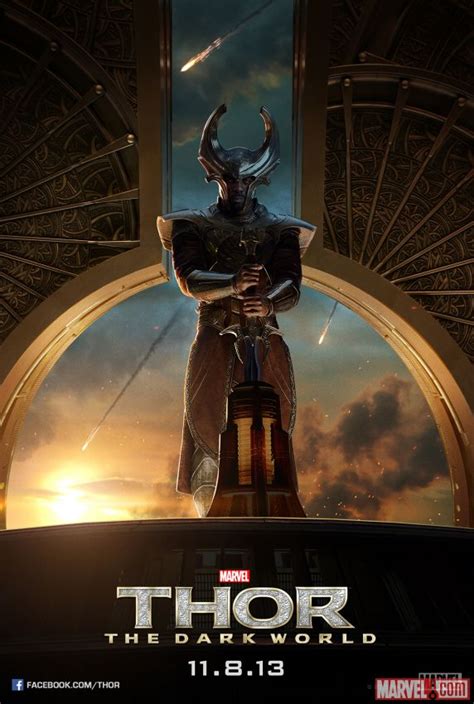 THOR: THE DARK WORLD Poster Featuring Idris Elba as Heimdall