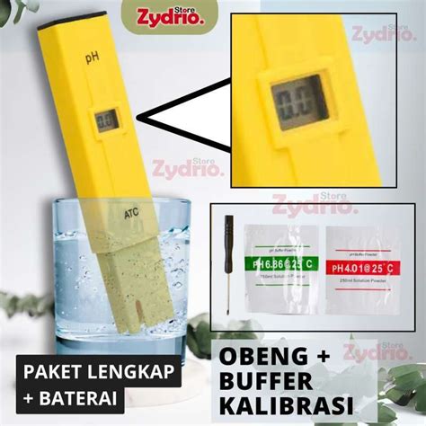 Jual Alat Ukur Ph Air Meter Hidroponik Akuarium Aquascape Meter Tester