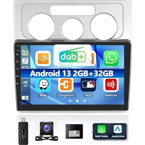 G G Dab Autoradio Android Pour Vw Touran Avec Apple