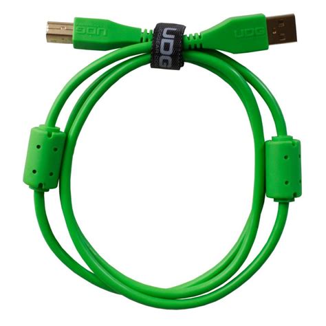 UDG Ultimate Audio Cable USB 2 0 A B Green Straight 1m U95001GR DV247