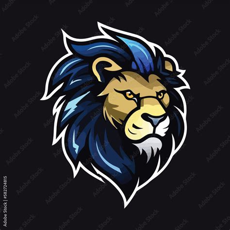 Lion E Sport Logo Vector Stock Vector Adobe Stock