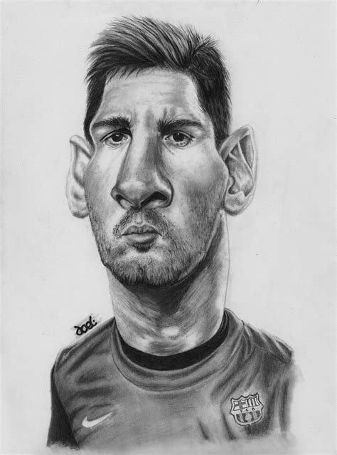 messi drawing easy 2