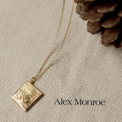 Alex Monroe Sprouting Rosette In Line Necklace Silverado Jewellery