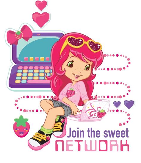 Strawberry Shortcake Photo Join The Sweet Network Strawberry Shortcake Cartoon Strawberry