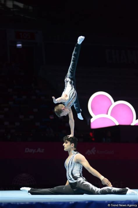 Azerbaijani Athletes Win Bronze At 28th Fig Acrobatic Gymnastics World