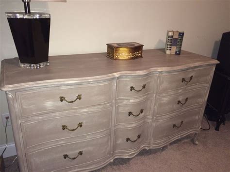 ASCP Coco Dry Brushed With Country Grey Coco Chalk Paint Chalk Paint