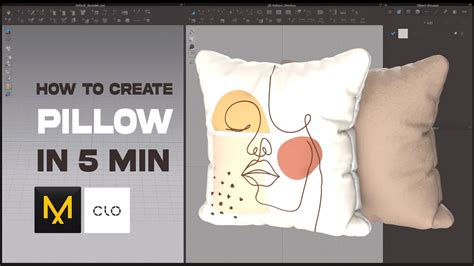 How To Create A Pillow In Min In Marvelous Designer Or Clo D Youtube