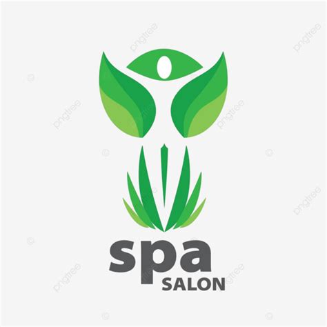 Green Vector Logo For Spa Salon Body Design Elements Vector, Body ...