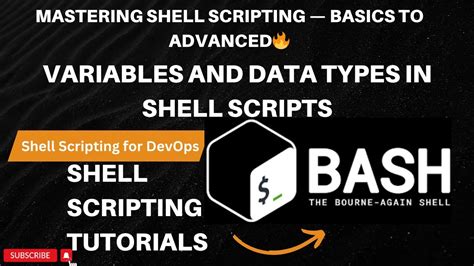 Variables And Data Types In Shell Scripts Complete Shell Scripting