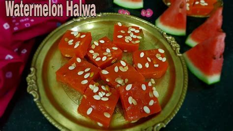 Watermelon Halwa How To Make Watermelon Halwa Youtube