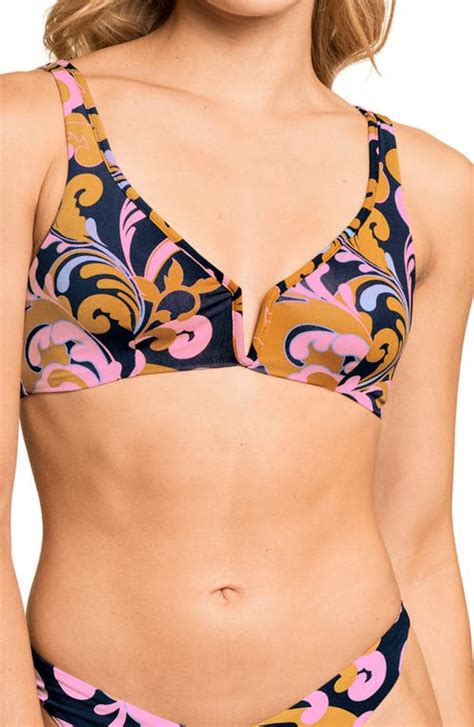 Maaji Swizzle Victory Reversible Bikini Top Editorialist