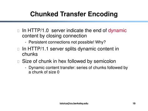 PPT EE 122 Lecture 21 HyperText Transfer Protocol