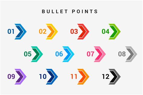 7,868 Bullet Points Design Royalty-Free Images, Stock Photos & Pictures ...