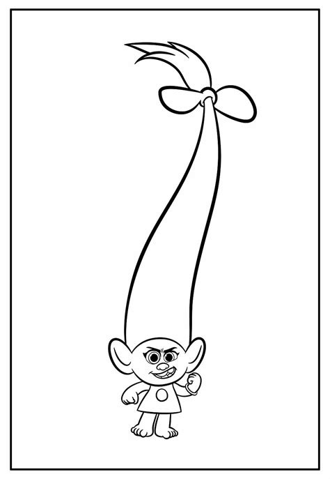 Desenhos Dos Trolls Para Colorir Bora Colorir