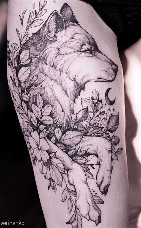 Les Plus Beaux Tatouages Loup Pour Femme Princess Mononoke Tattoo