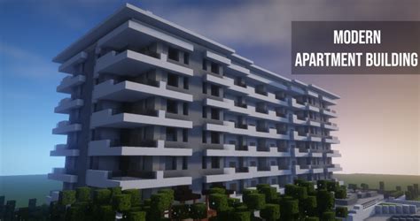 Minecraft Modern Apartment Complex