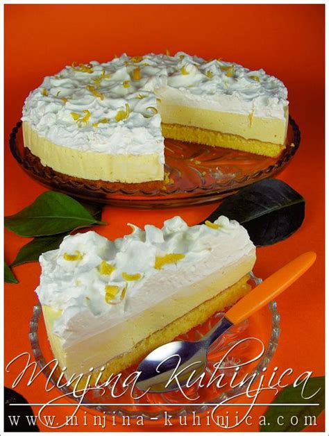 Limun Torta Minjina Kuhinjica Croatian Food Desserts Cake Baking