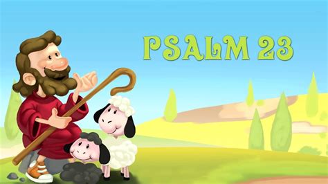 Psalm 23 for kids - Psalm 23:1-3 - Bible Portal