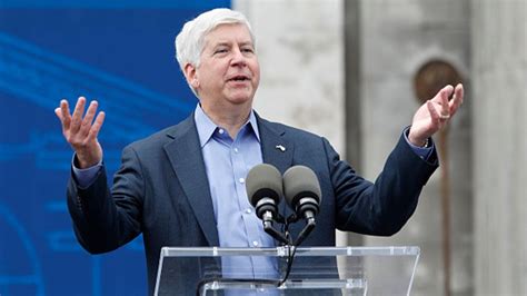 Former Michigan Governor Rick Snyder Indicted On Criminal Charges For His Alleged Role In Flint