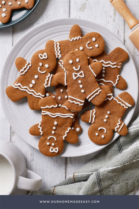 Easy Classic Gingerbread Cookie Recipe Our Home Made Easy