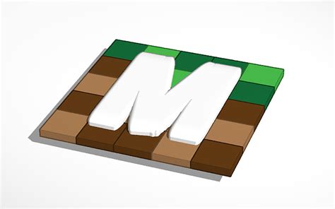 3D design MINECRAFT | Tinkercad