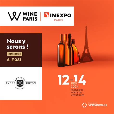 Wine Paris Vinexpo Paris Vignobles Famille Andr Lurton