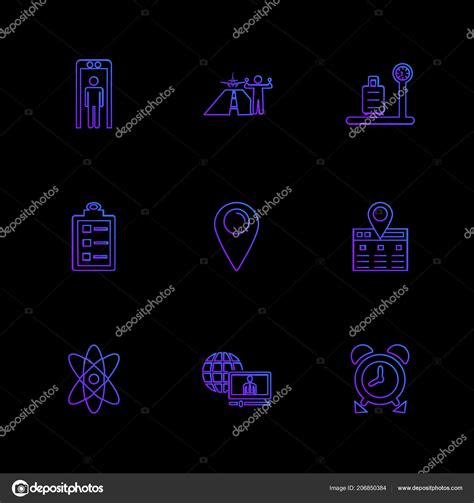 Minimalistic Flat App Icons Stock Vector by ©ibrandify 206850384