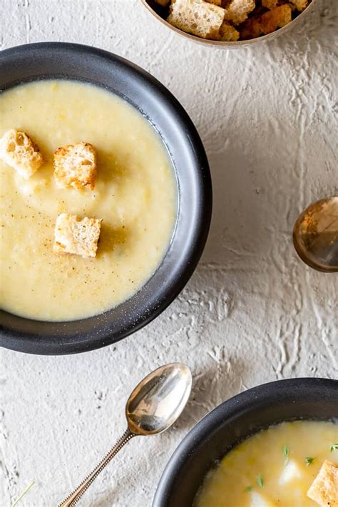 Rustic Leek Potato Soup For Winter The Art Of Doing Stuff