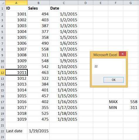 Hoe De Laatste Cel Met Gegevens In Een Rij Kolom In Excel Selecteren