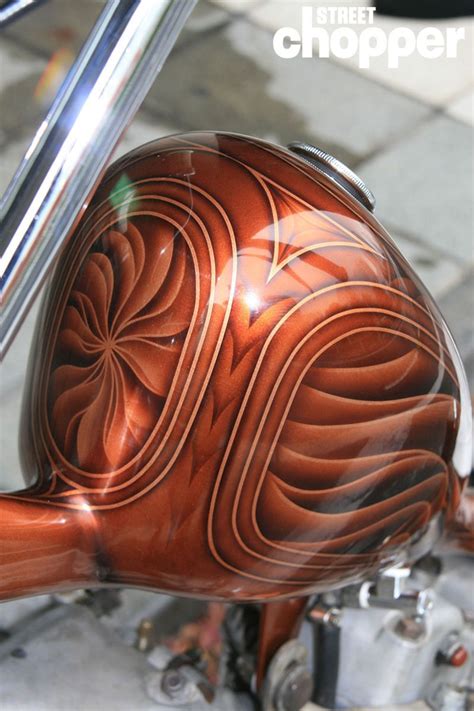 Chopper Gas Tank Art Gallery Custom Paint Candyflakepinstriping