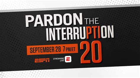 Espn To Celebrate Years Of Pardon The Interruption With One Hour