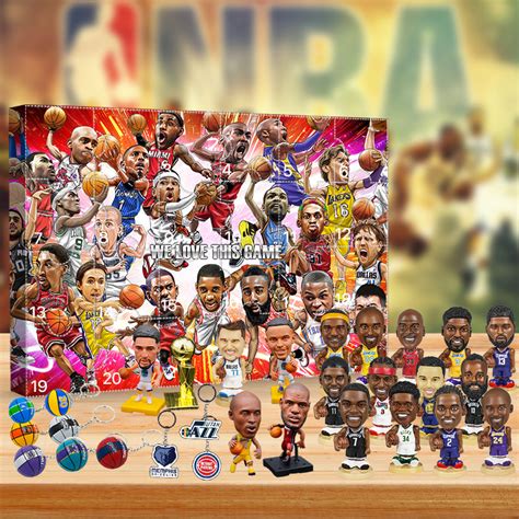 2024 NBA Advent Calendar24 Gifts Are In It