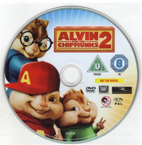 Alvin And The Chipmunks The Squeakquel Region B Blu Ray Dvd