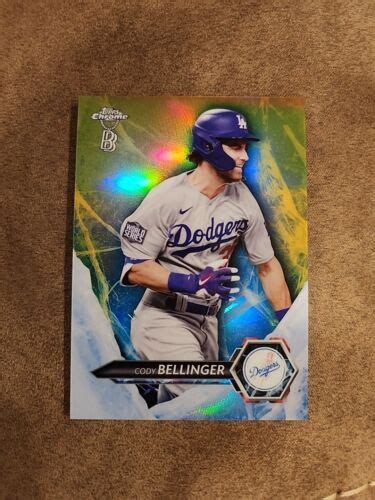 Topps Chrome Ben Baller Edition Cody Bellinger Icy Gold Refractor