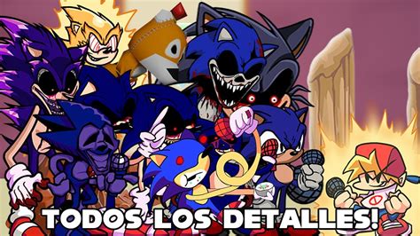 Todas Las Referencias Curiosidades Y Secretos Del Mod De Sonic Exe