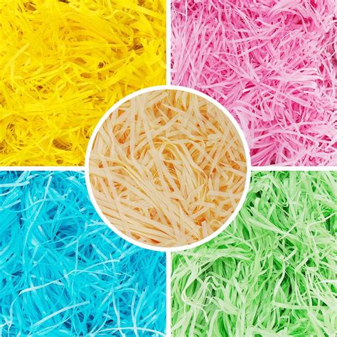 Geschreddertes Papier 250g XiXiRan Raffia Geschreddertes Papier