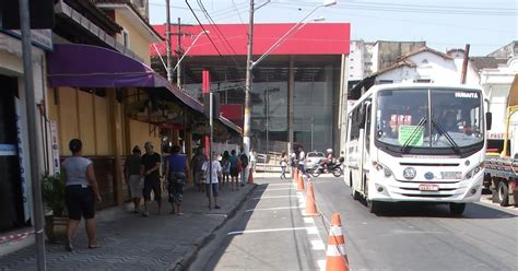 Praça Coronel Lopes - Setrans São Vicente: Entorno da Praça Coronel Lopes ganha pintura de ...