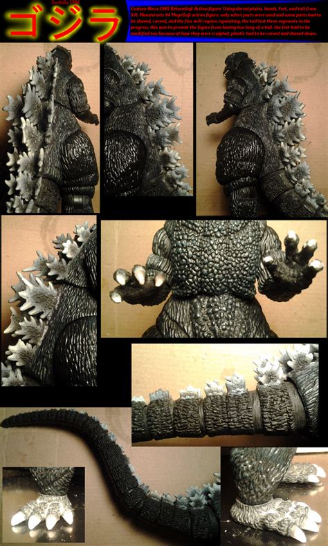 Close Ups On Custom Neca 1984 Godzilla By Titanosaur On Deviantart