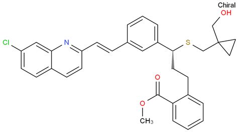 Butanoic Acid 2 1S 1 3 1E 2 7 Chloro 2 Quinolinyl Ethenyl