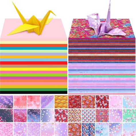 Amazon 1980 Sheets Origami Paper 6 X 6 Inch Double Sided Folding