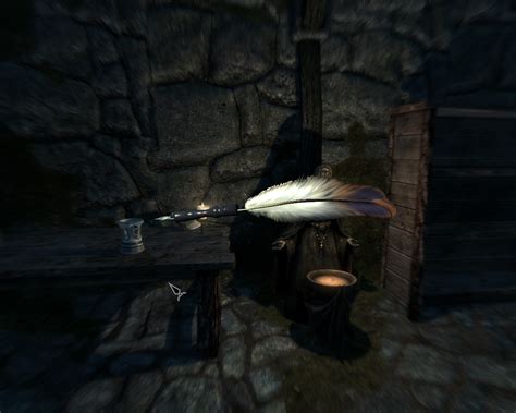 Quill And Inkwell By Dagothur At Skyrim Special Edition Nexus Mods