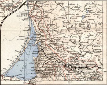 East Prussia Map, 1911 (Poland - 1:1,000,000 scale) by Waldin | Avenza Maps