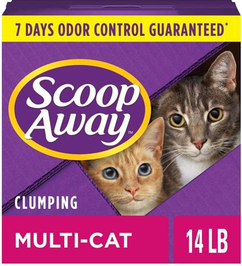 Scoop Away Multi Cat Meadow Fresh Scented Clumping Clay Cat Litter