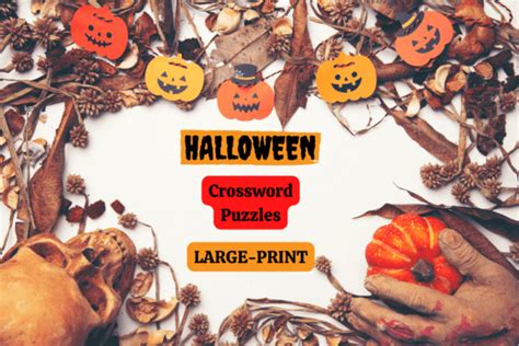 Halloween Crossword Puzzles Graphic By Joseph Varghese Creative Fabrica