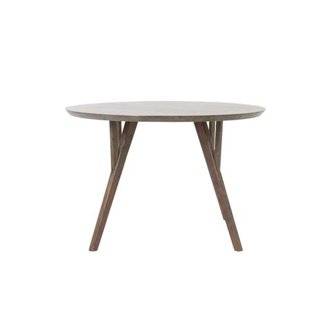 Dining Table X Cm Quenza Acacia Wood Dark Brown Light