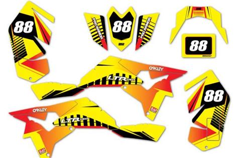 Graphics Kit For Suzuki Atv Flash Omxgraphics