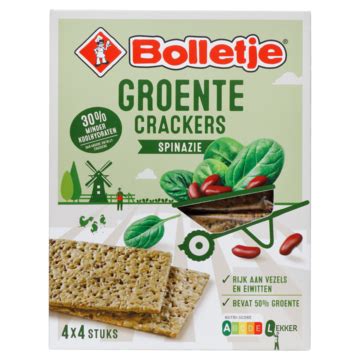 Bolletje Groente Crackers Spinazie X Stuks G Bestellen