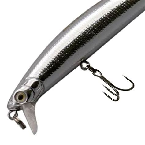 Isca Artificial Maruri Para Pesca Mr Minnow 100F Cor Cromo é só na