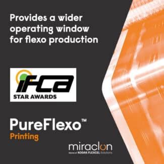 Miraclon Mit Dem Ifca Star Award Ausgezeichnet Flexo Tief Druck